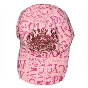 Privacy CA Pink All Over Print Baseball Cap Adjustable Cotton Hat 16/69 Style
